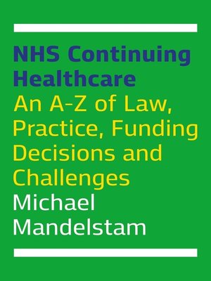cover image of NHS Continuing Healthcare